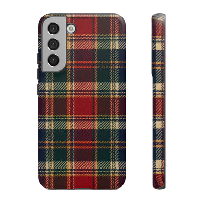 Highland Holiday Samsung Galaxy Tough Case | christmas plaid