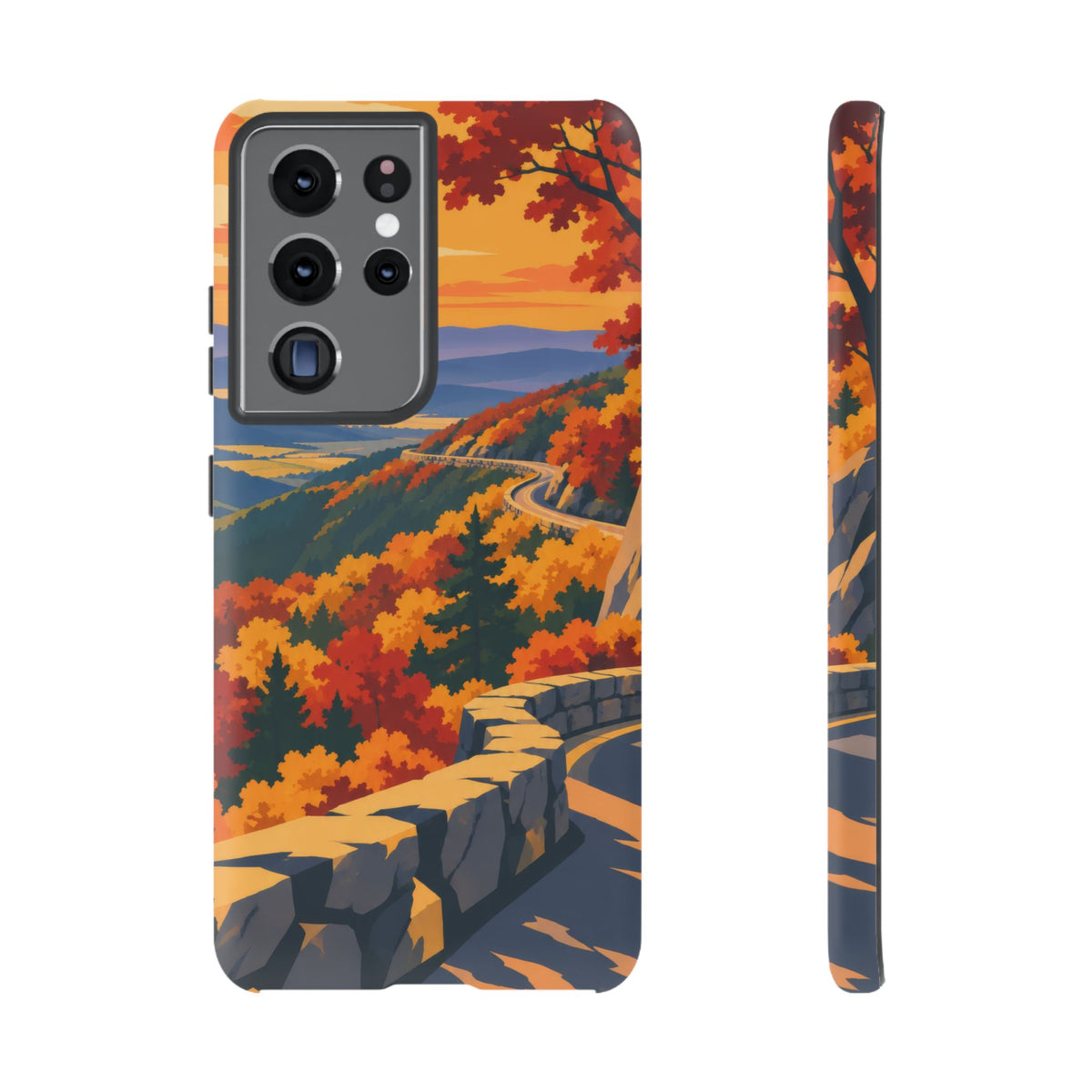 Skyline Drive — Overlook Gold Samsung Galaxy Tough Case