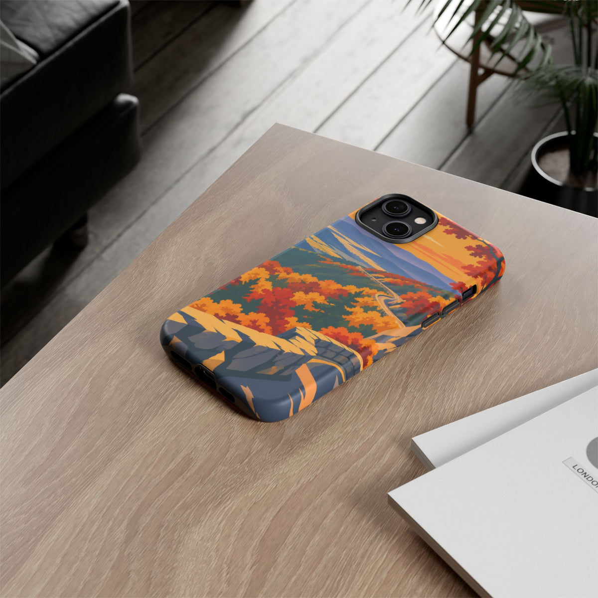 Skyline Drive — Overlook Gold iPhone Tough Case