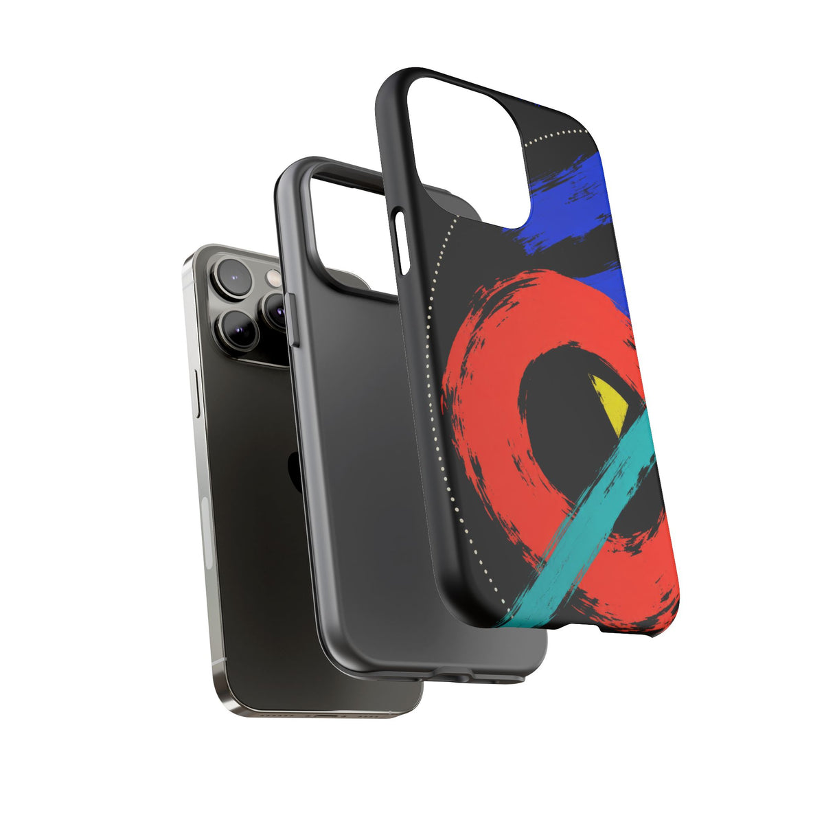 After Hours iPhone Tough Case | Abstract Orbital Art