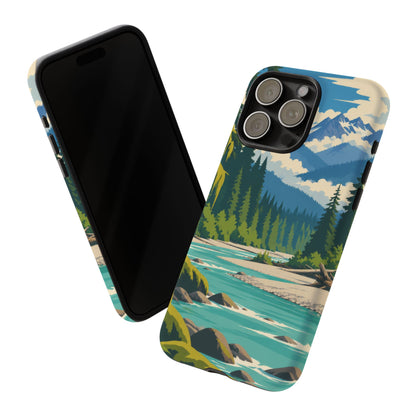 Hoh Rain Forest — Rivergreen iPhone Tough Case