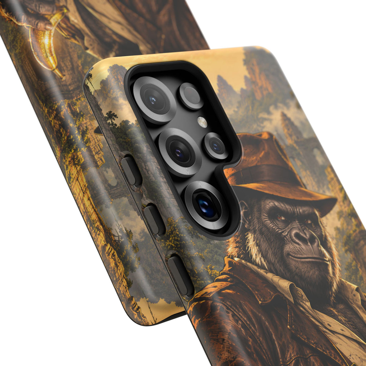 Adventure Gorilla Samsung Galaxy Tough Case | Temple of Bananas