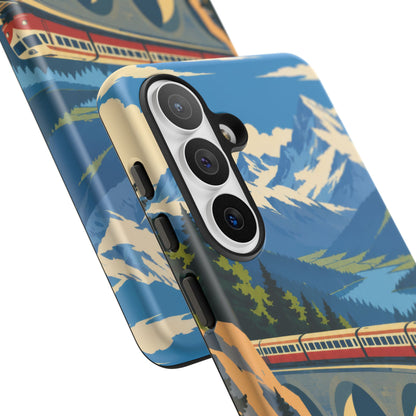 Travel by Train — Alpine Express Samsung Galaxy Tough Case | train travel