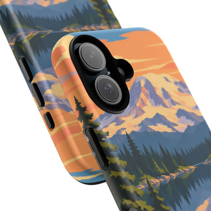 Mount Rainier — Mirror Dawn iPhone Tough Case