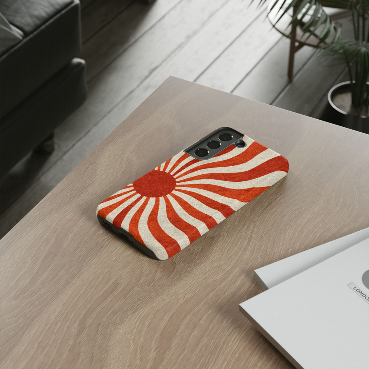 Terracotta Sunburst Samsung Galaxy Tough Phone Case
