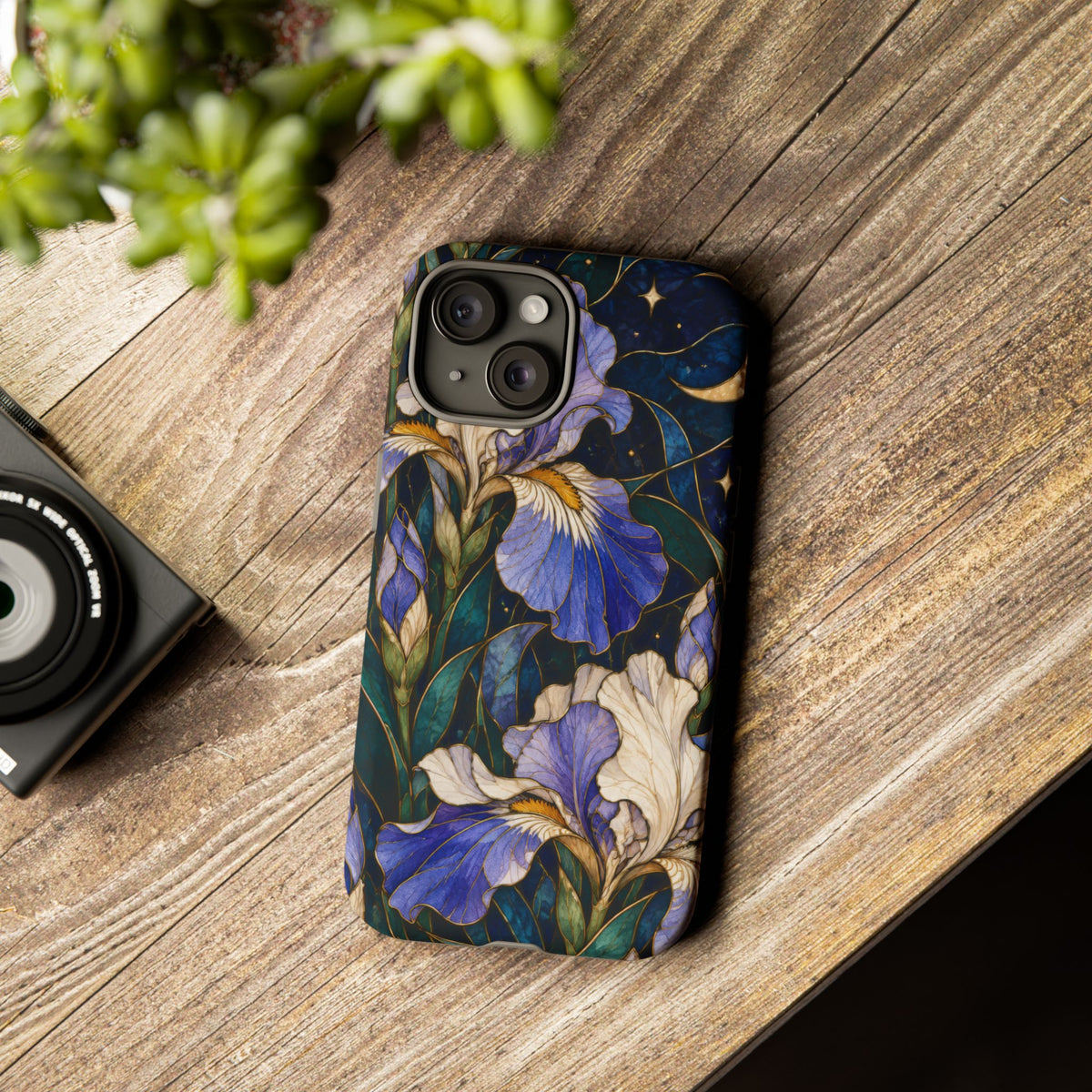 Celestial Iris iPhone Tough Case | iris flowers