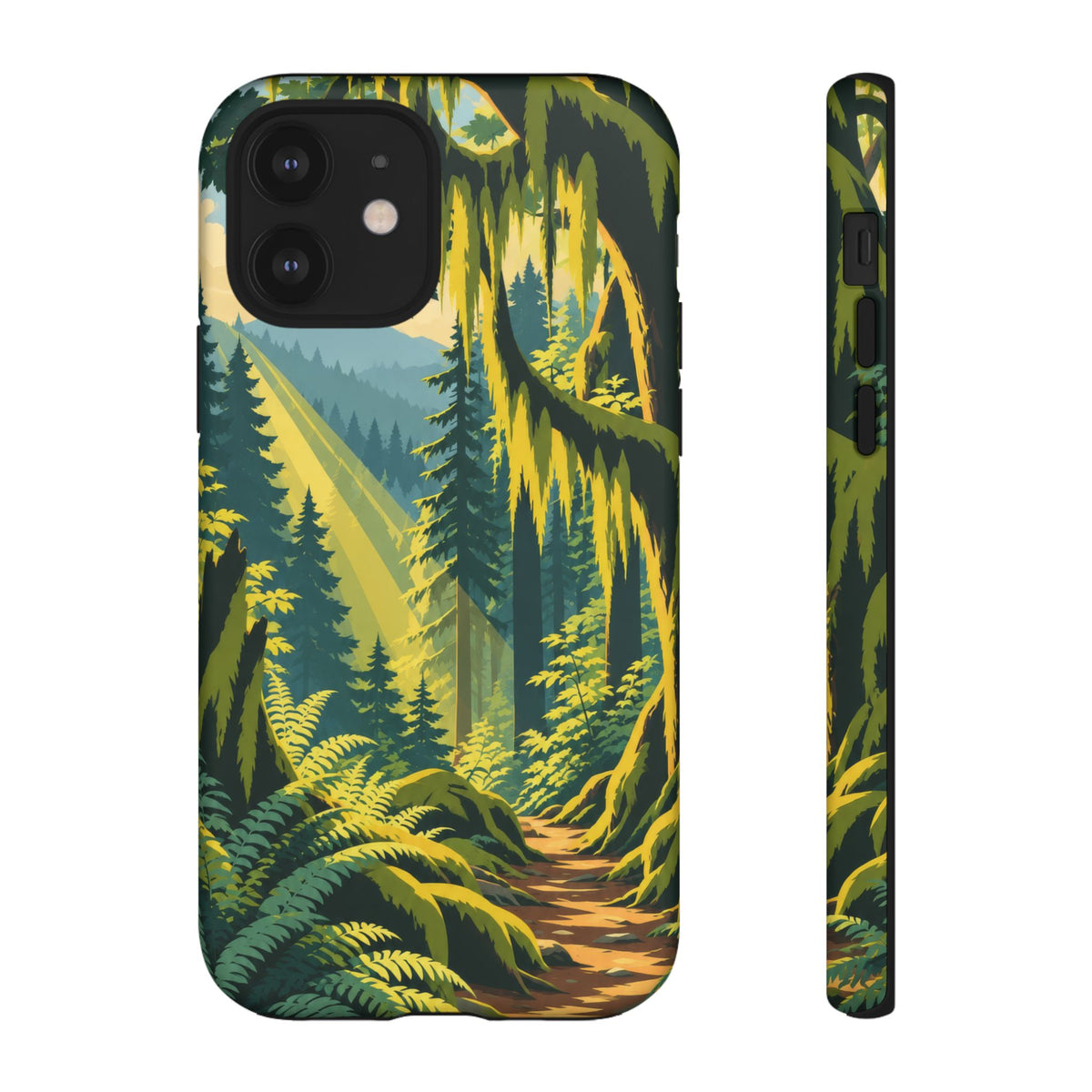 Hoh Rain Forest — Mosslight iPhone Tough Case