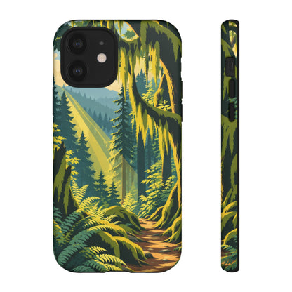 Hoh Rain Forest — Mosslight iPhone Tough Case