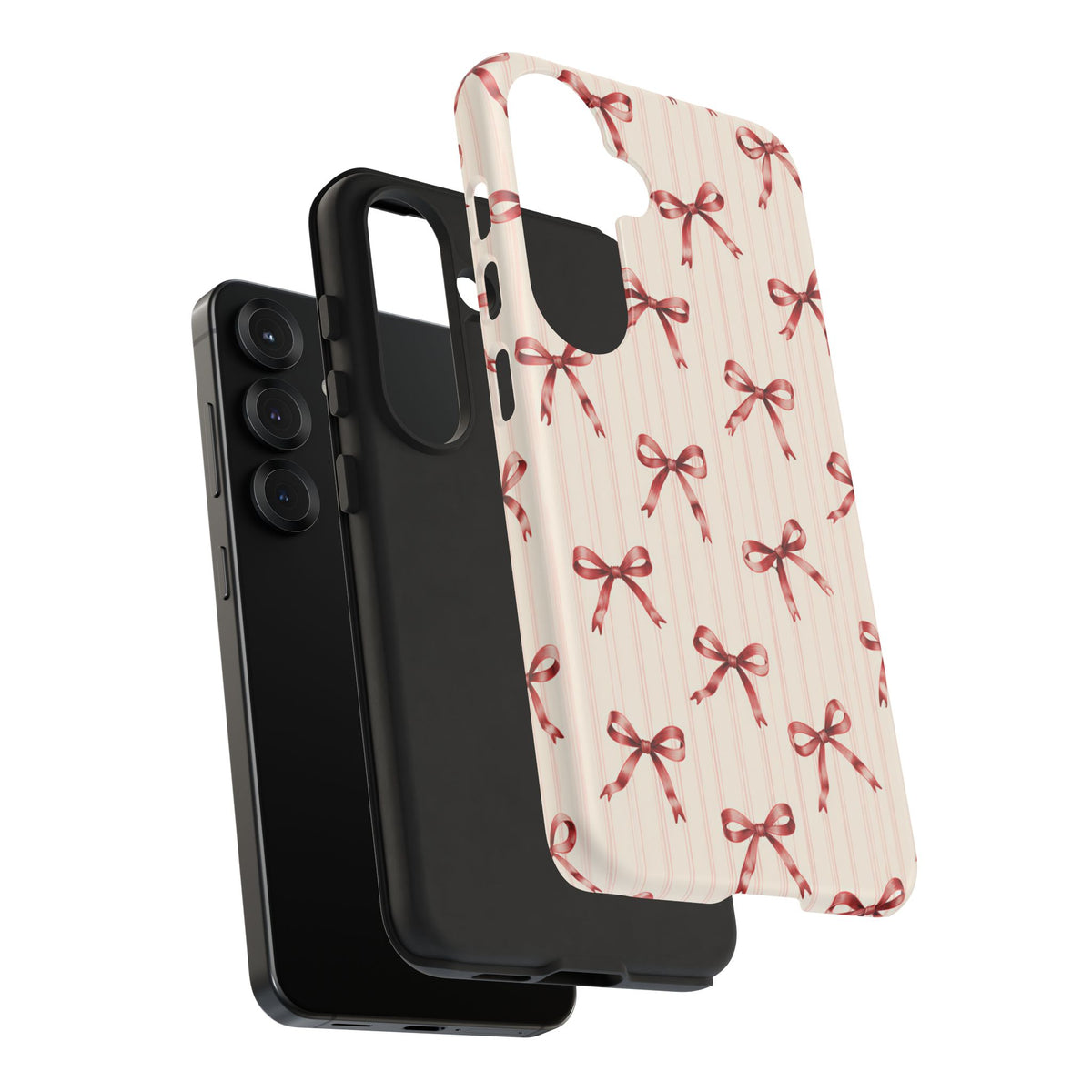 Red Bow Samsung Galaxy Tough Case | Ribbon Waltz