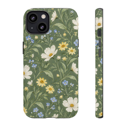 Wildflower iPhone Tough Case | Meadow Herbarium
