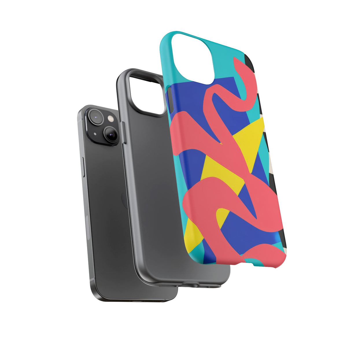 Cut Loose iPhone Tough Case | Retro Abstract Art