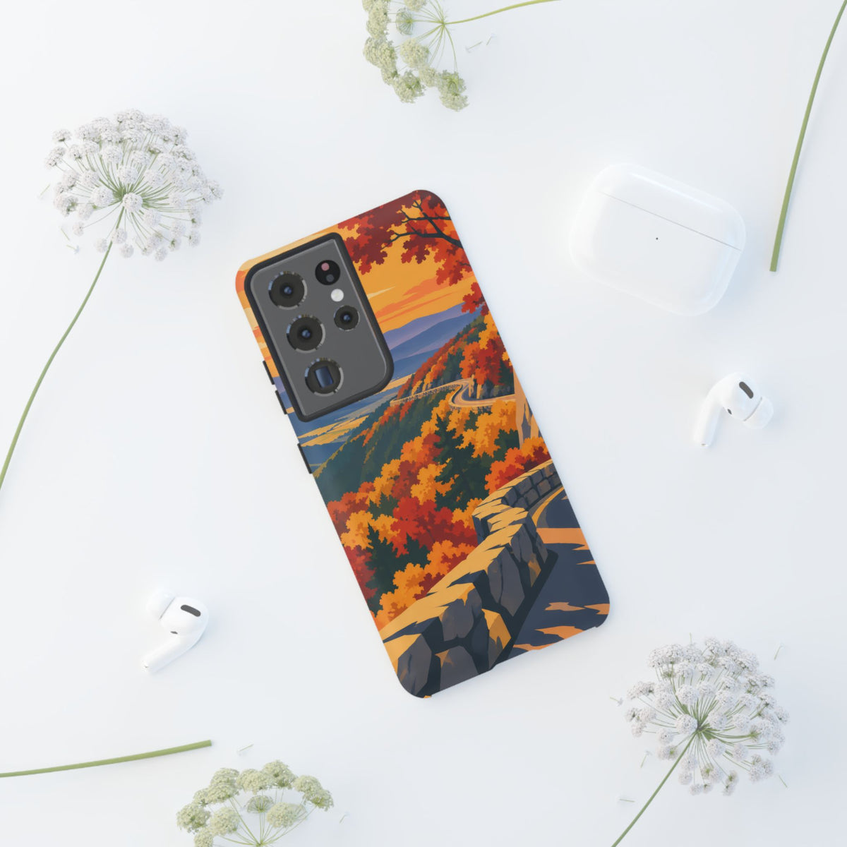 Skyline Drive — Overlook Gold Samsung Galaxy Tough Case