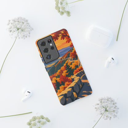 Skyline Drive — Overlook Gold Samsung Galaxy Tough Case
