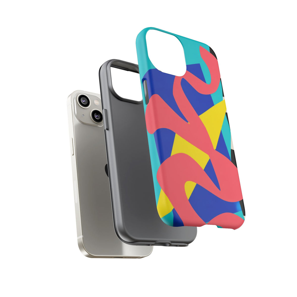 Cut Loose iPhone Tough Case | Retro Abstract Art