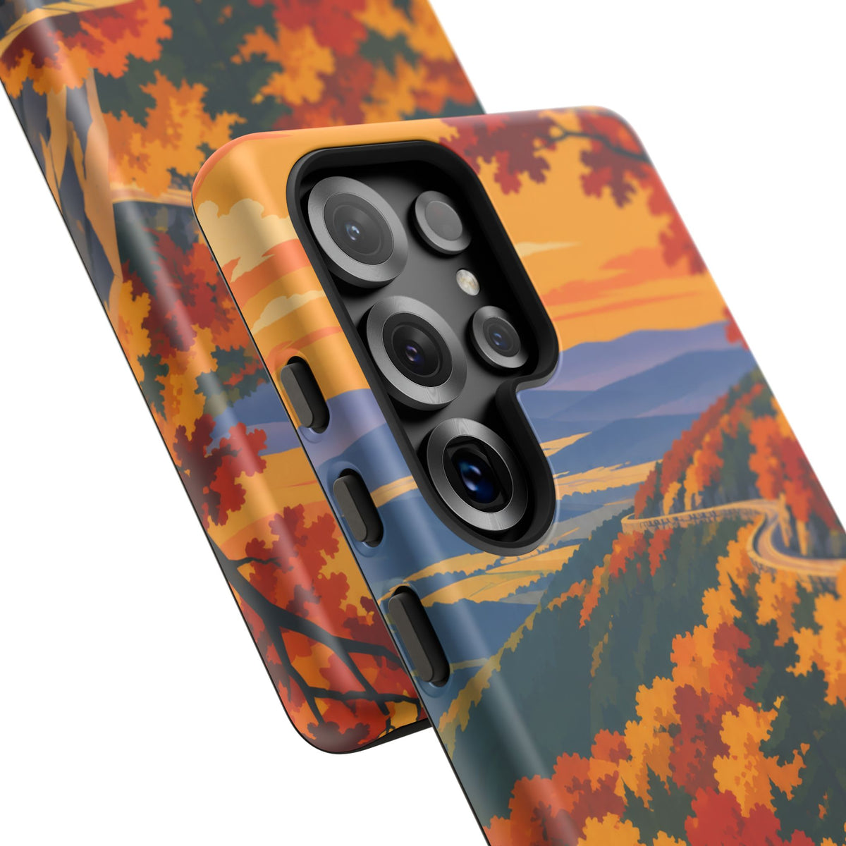 Skyline Drive — Overlook Gold Samsung Galaxy Tough Case