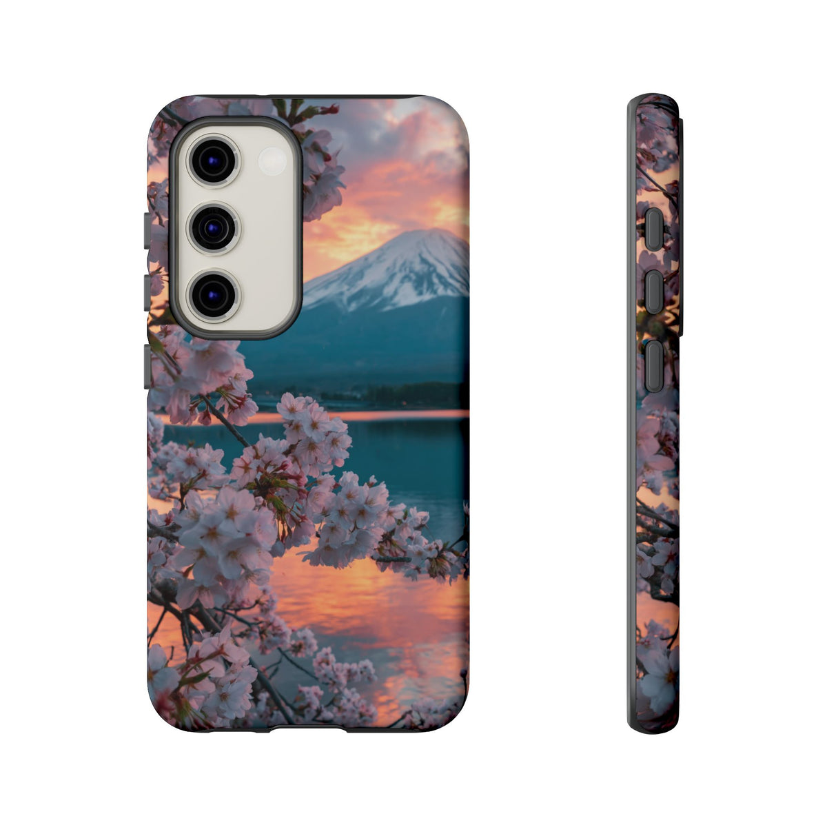 Fuji Petal Reflection Samsung Galaxy Tough Phone Case