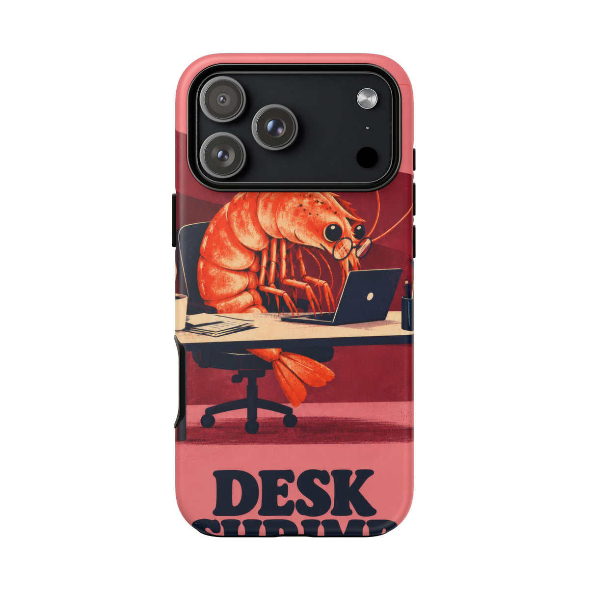 Desk Shrimp iPhone Tough Case
