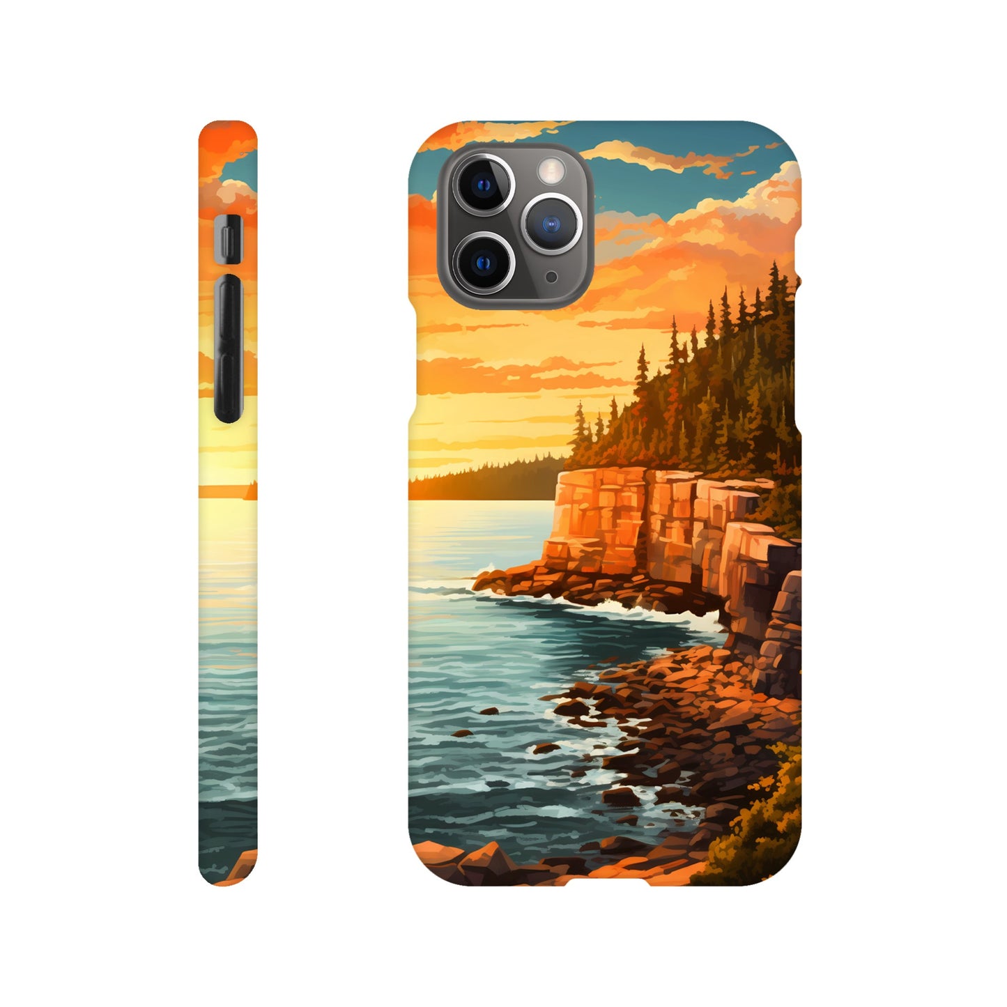 iPhone Case - Acadia Coastal Chronicles (National Park)