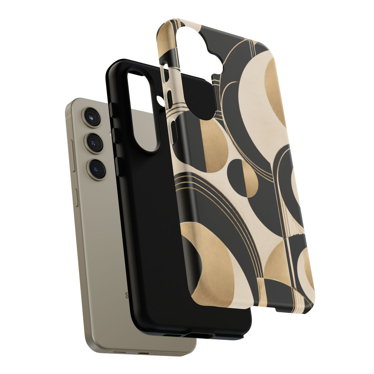 Pearl Orbit Samsung Galaxy Tough Case | art deco