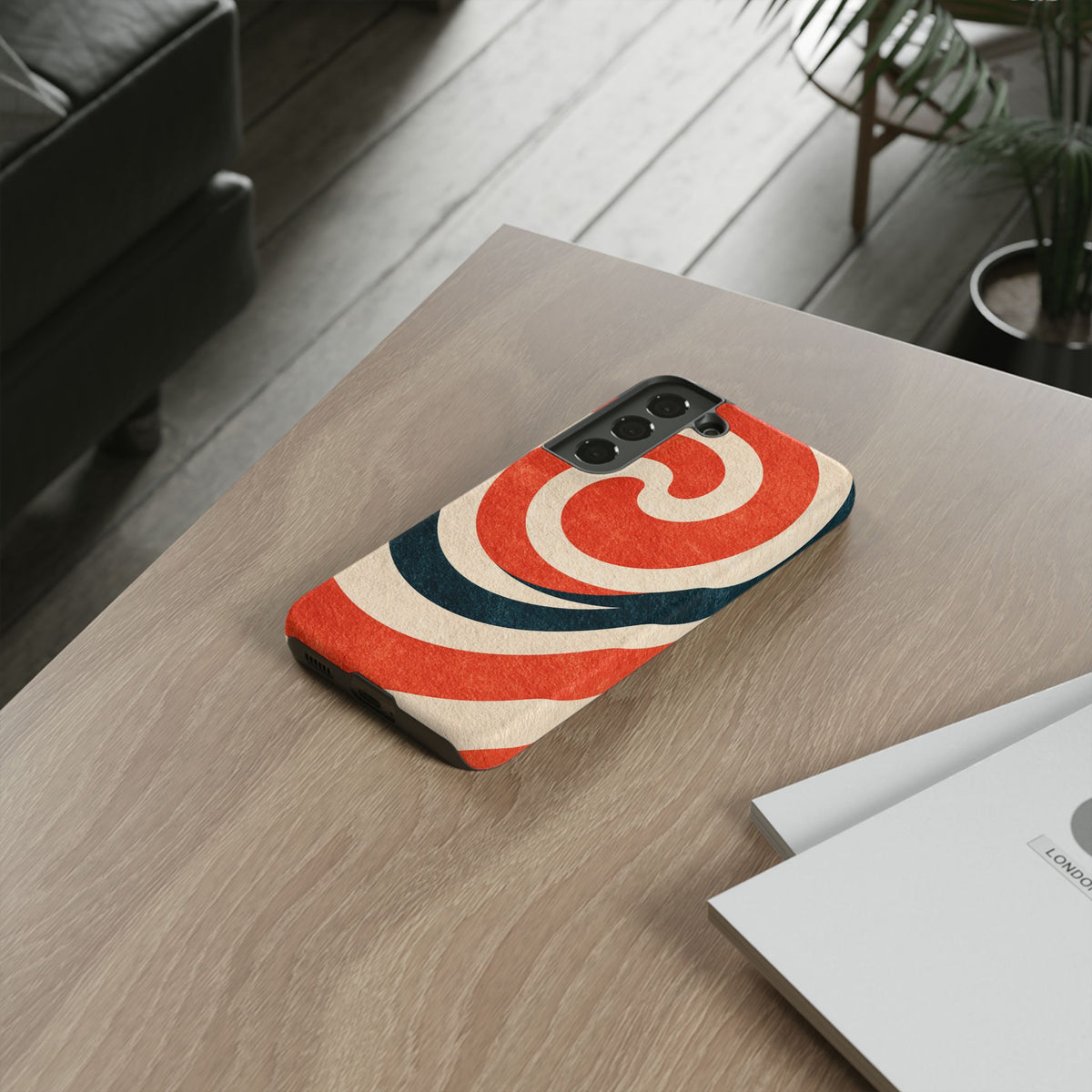 Ember Spiral Samsung Galaxy Tough Phone Case