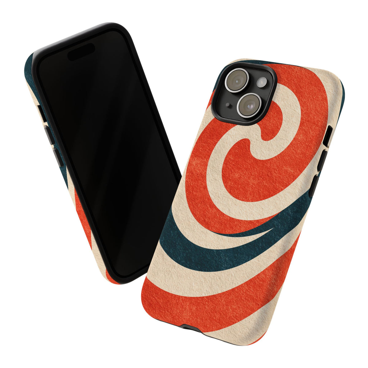Ember Spiral iPhone Tough Phone Case