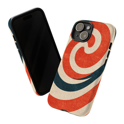 Ember Spiral iPhone Tough Phone Case