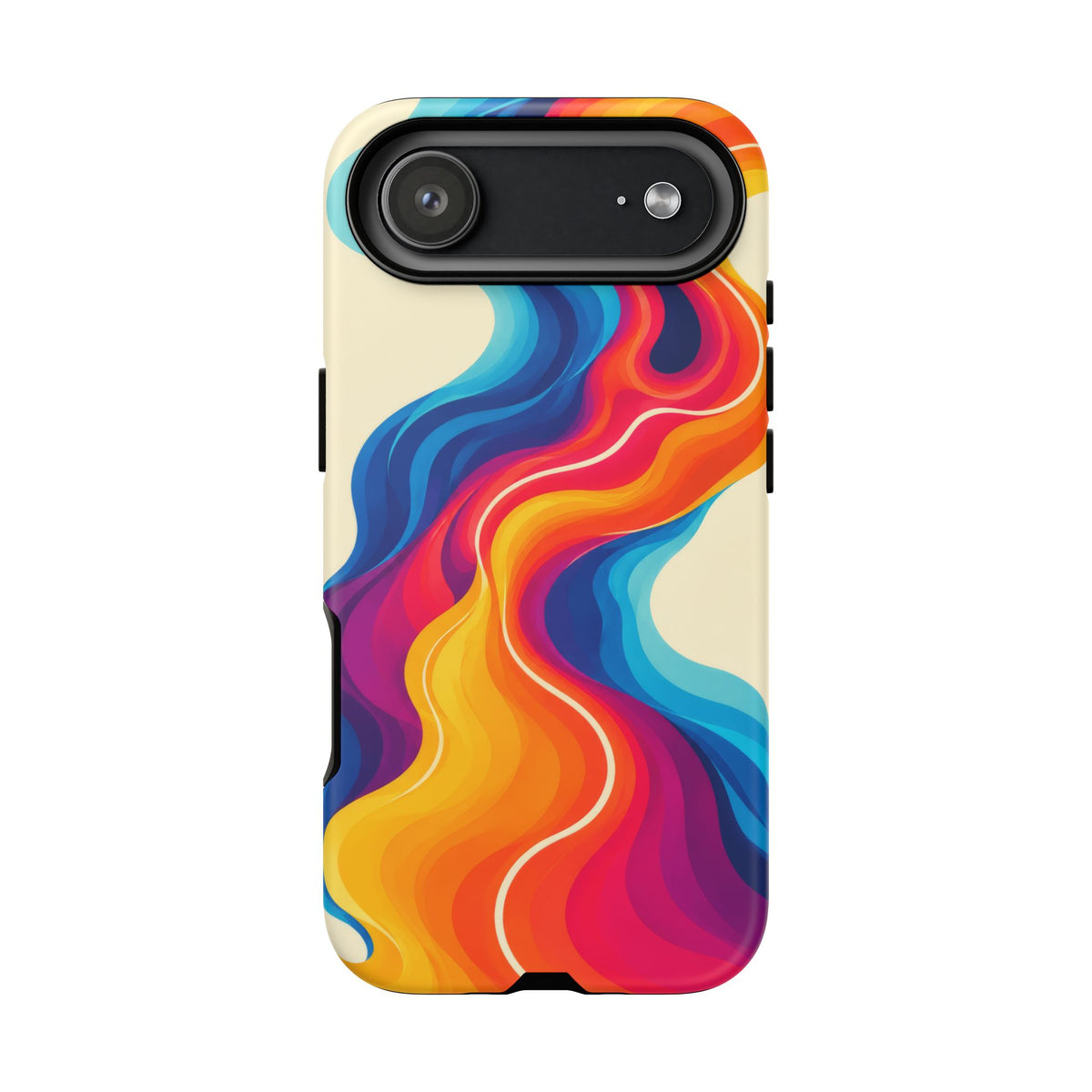 Electric Tide iPhone Tough Case | psychedelic wave