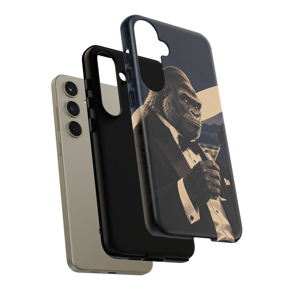 Tuxedo Gorilla Samsung Galaxy Tough Case | License to Peel