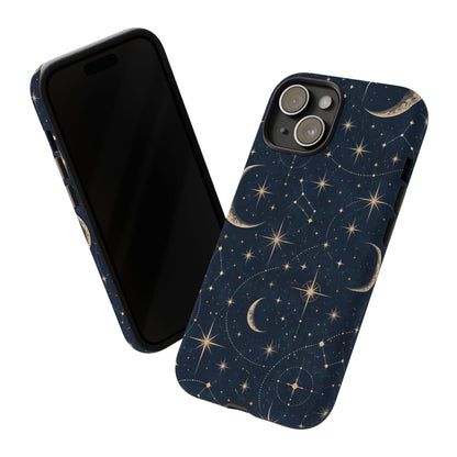 Celestial Moon iPhone Tough Case | Nocturne Atlas