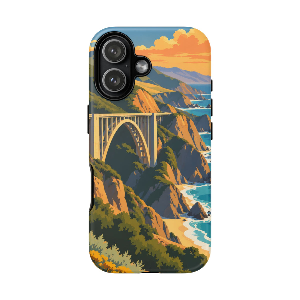 Big Sur — Coastal Arc iPhone Tough Case