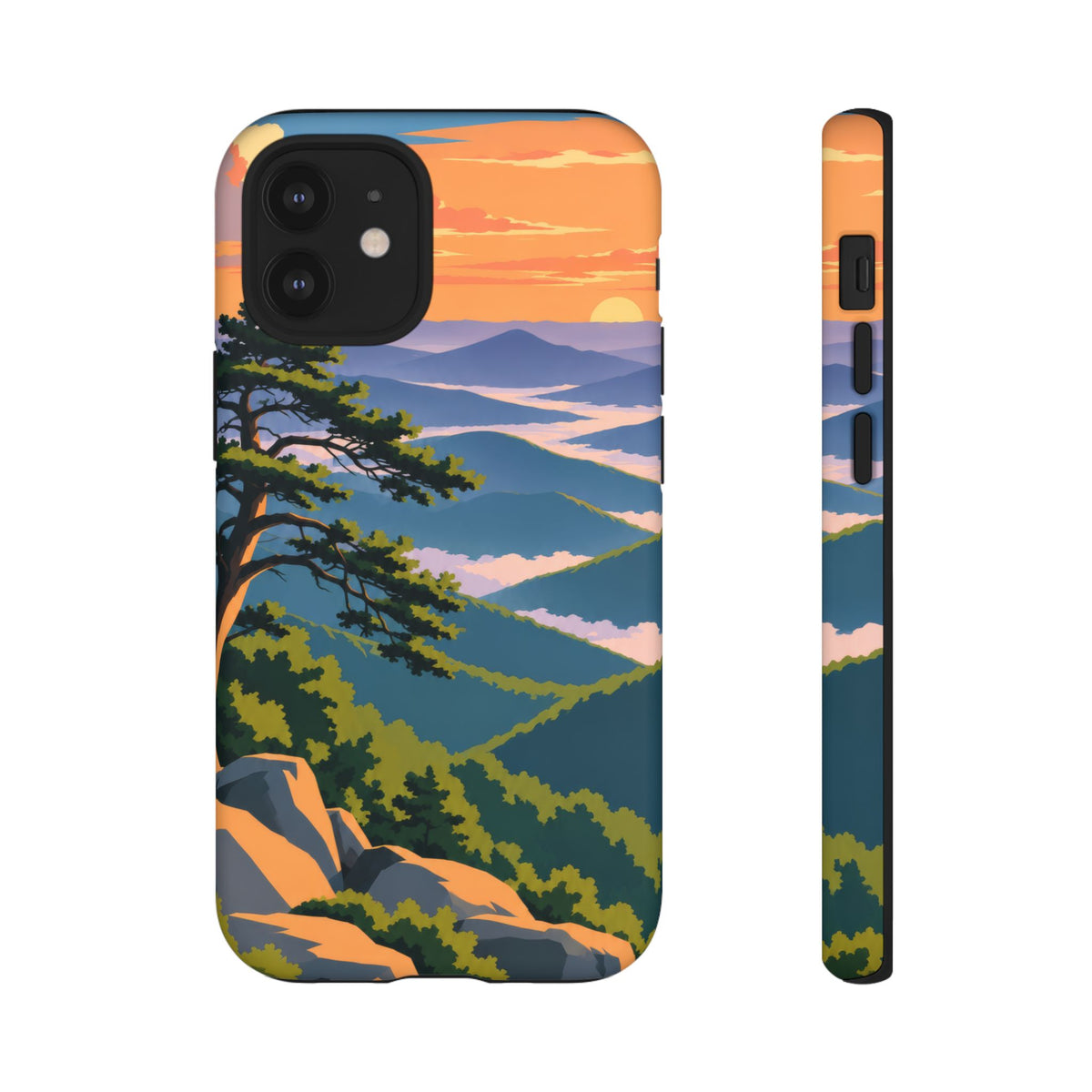 Shenandoah — Blue Hour Ridges iPhone Tough Case