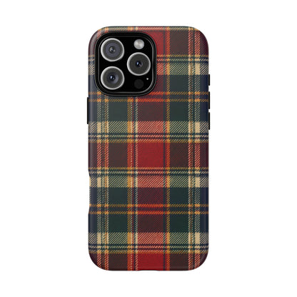 Highland Holiday iPhone Tough Case | christmas plaid