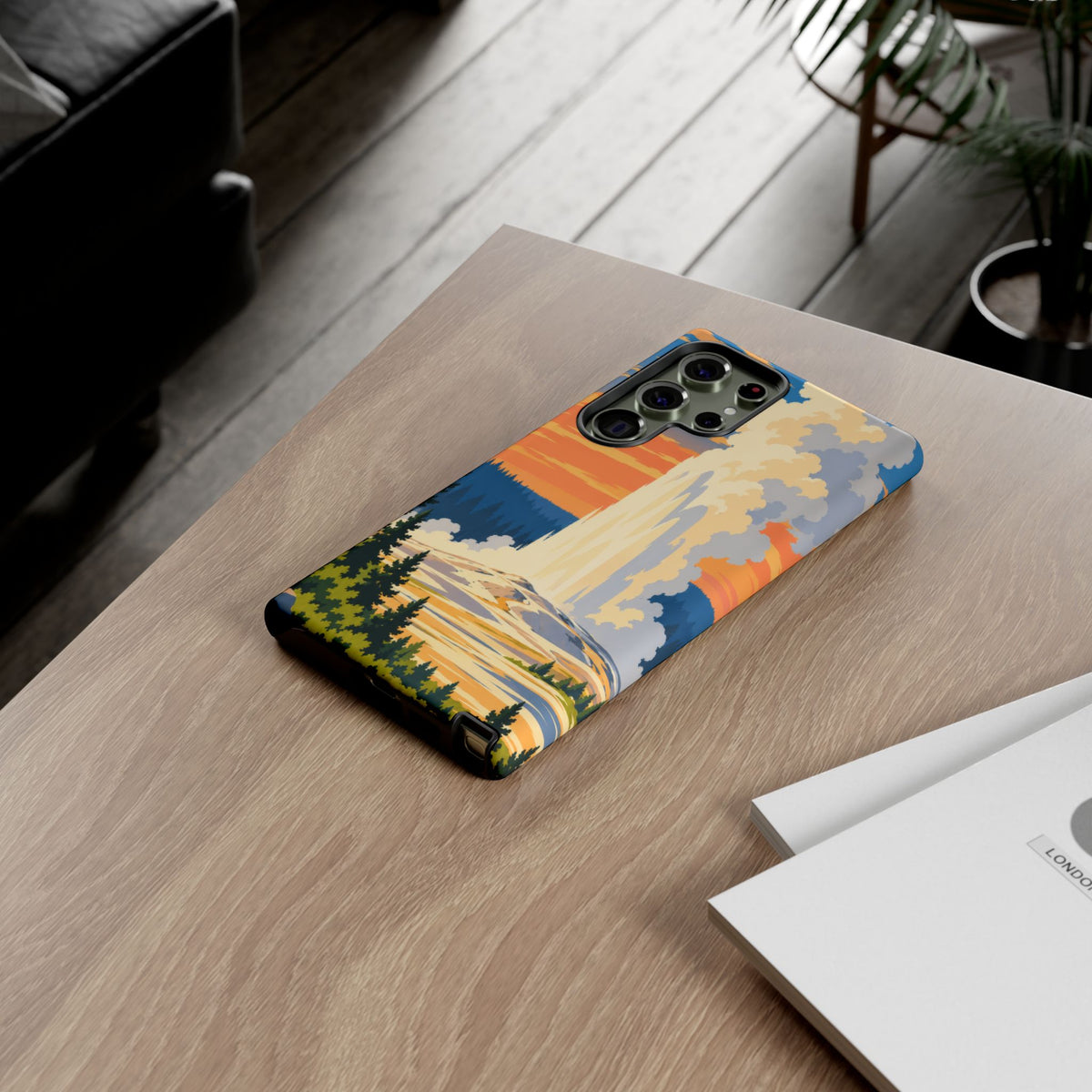 Yellowstone — Geyser Dawn Samsung Galaxy Tough Case