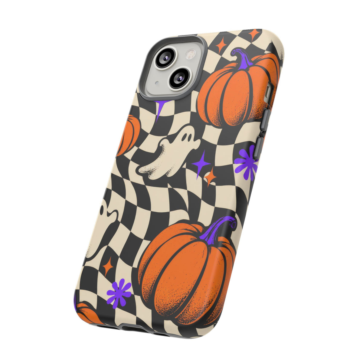 Spectral Groove iPhone Tough Case | retro halloween