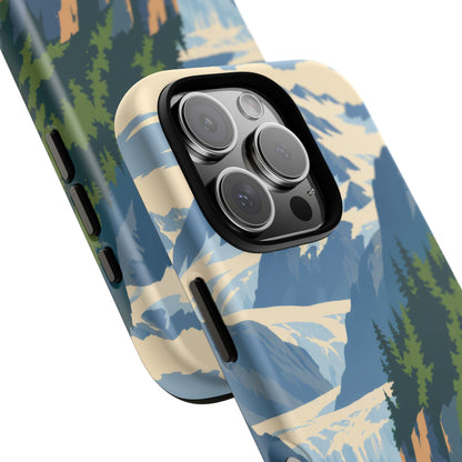 Glacier Bay — Fjord Silence iPhone Tough Case