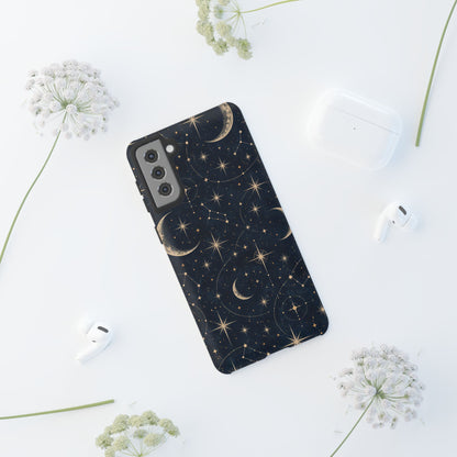Celestial Moon Samsung Galaxy Tough Case | Nocturne Atlas