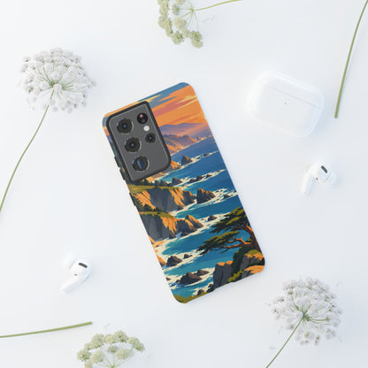 Big Sur — Cypress Coast Samsung Galaxy Tough Case