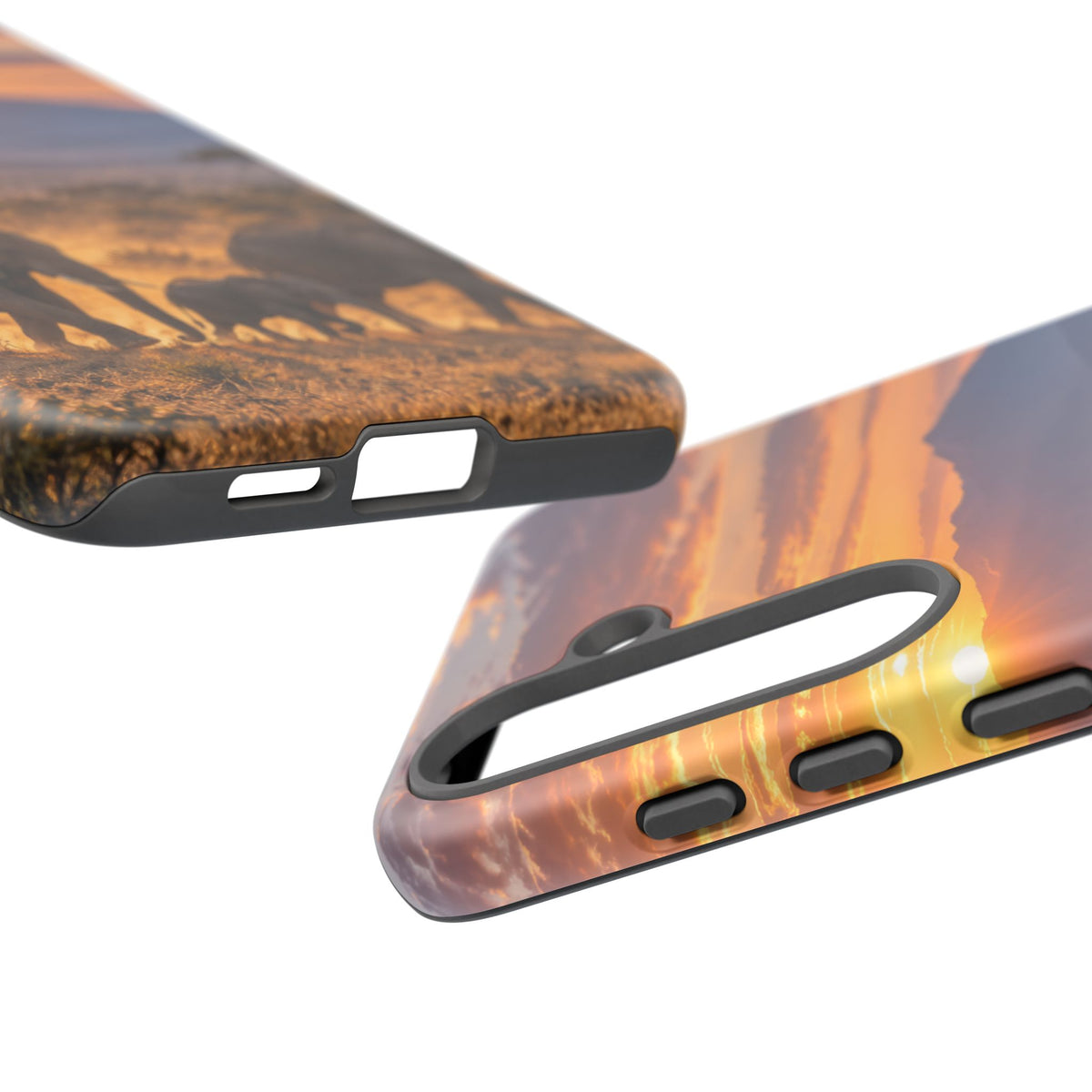 Elephants at First Light Samsung Galaxy Tough Case | african elephants