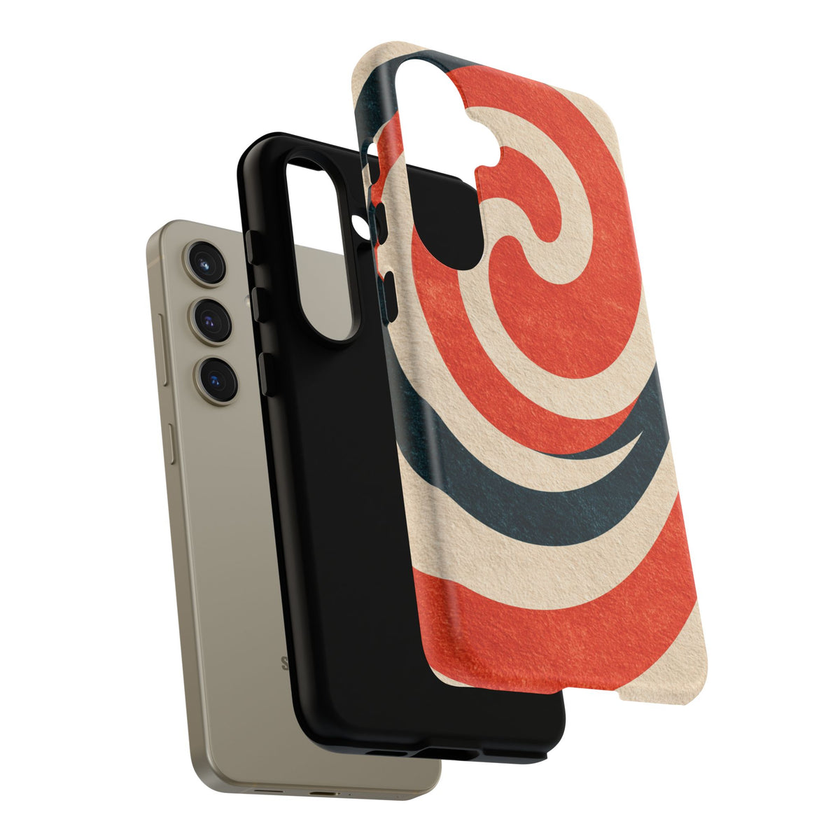Ember Spiral Samsung Galaxy Tough Phone Case
