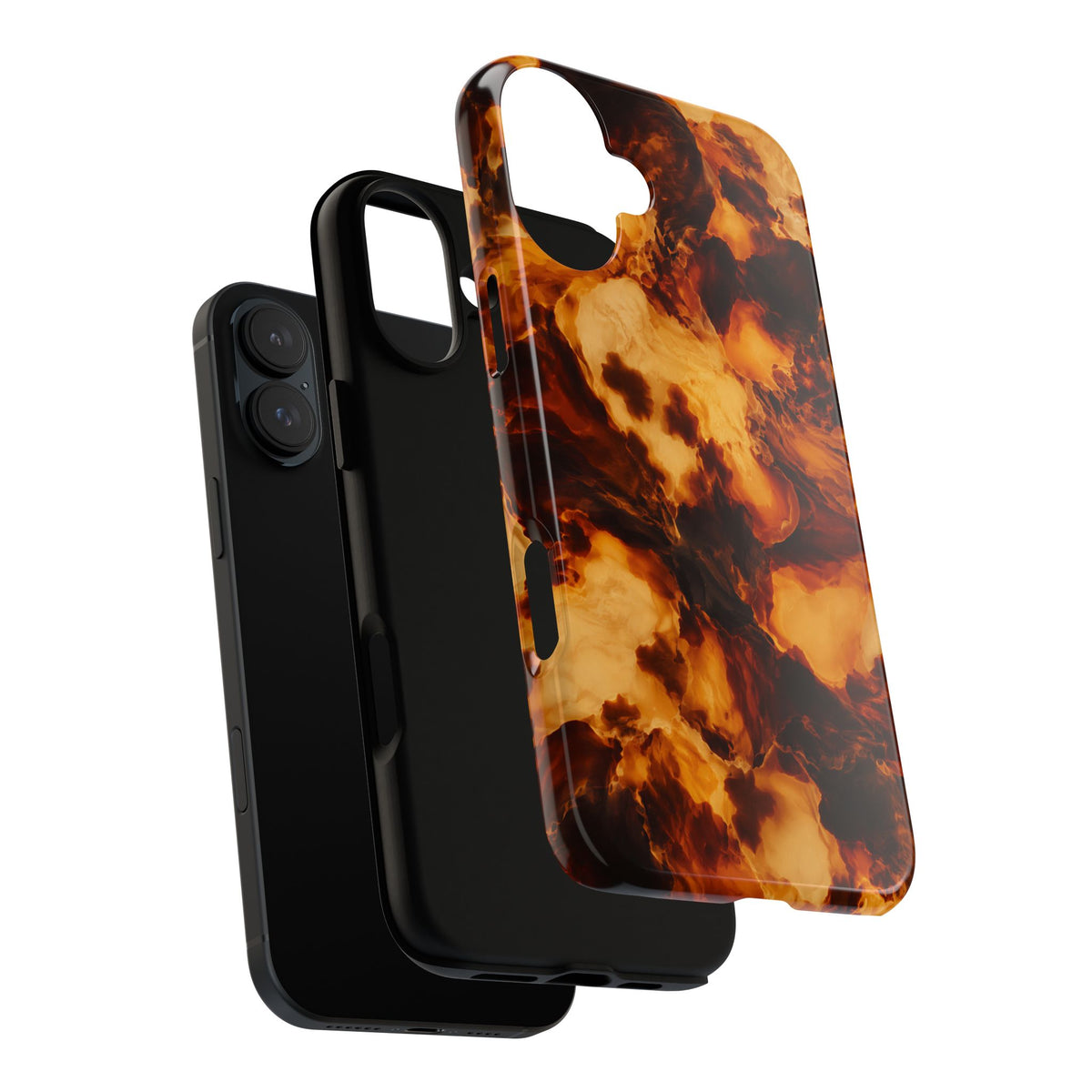 Amber Marble iPhone Tough Case | Amber Mosaic