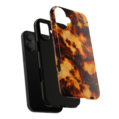 Amber Marble iPhone Tough Case | Amber Mosaic
