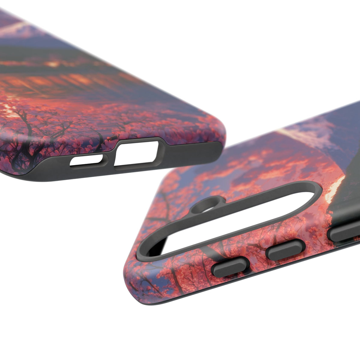 Sakura Lakeside Village Samsung Galaxy Tough Phone Case