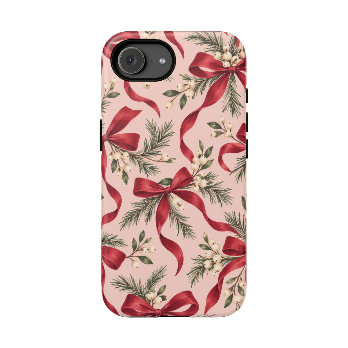 Ribbon Season iPhone Tough Case | christmas bows