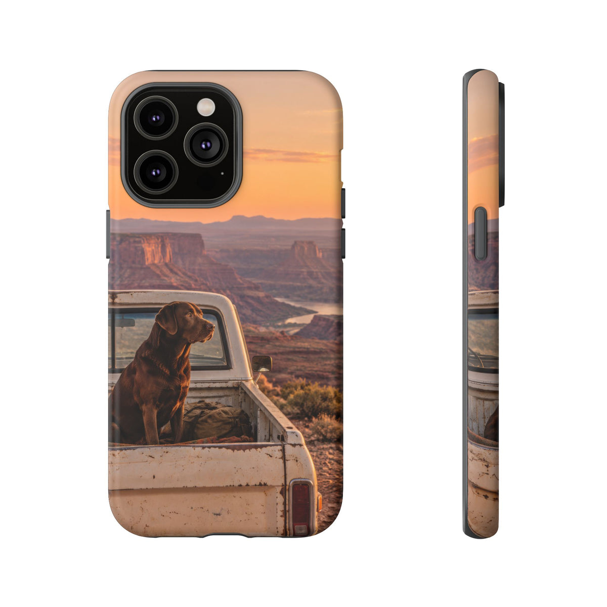 Desert Tailgate Companion iPhone Tough Case | labrador