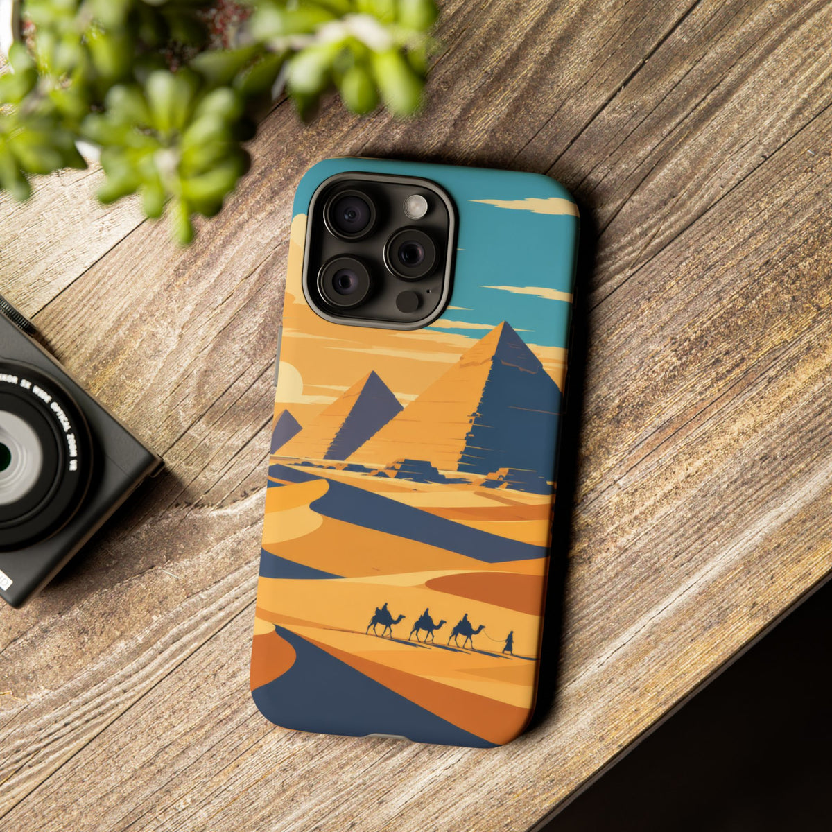 The Pyramids — Sands of Gold iPhone Tough Case