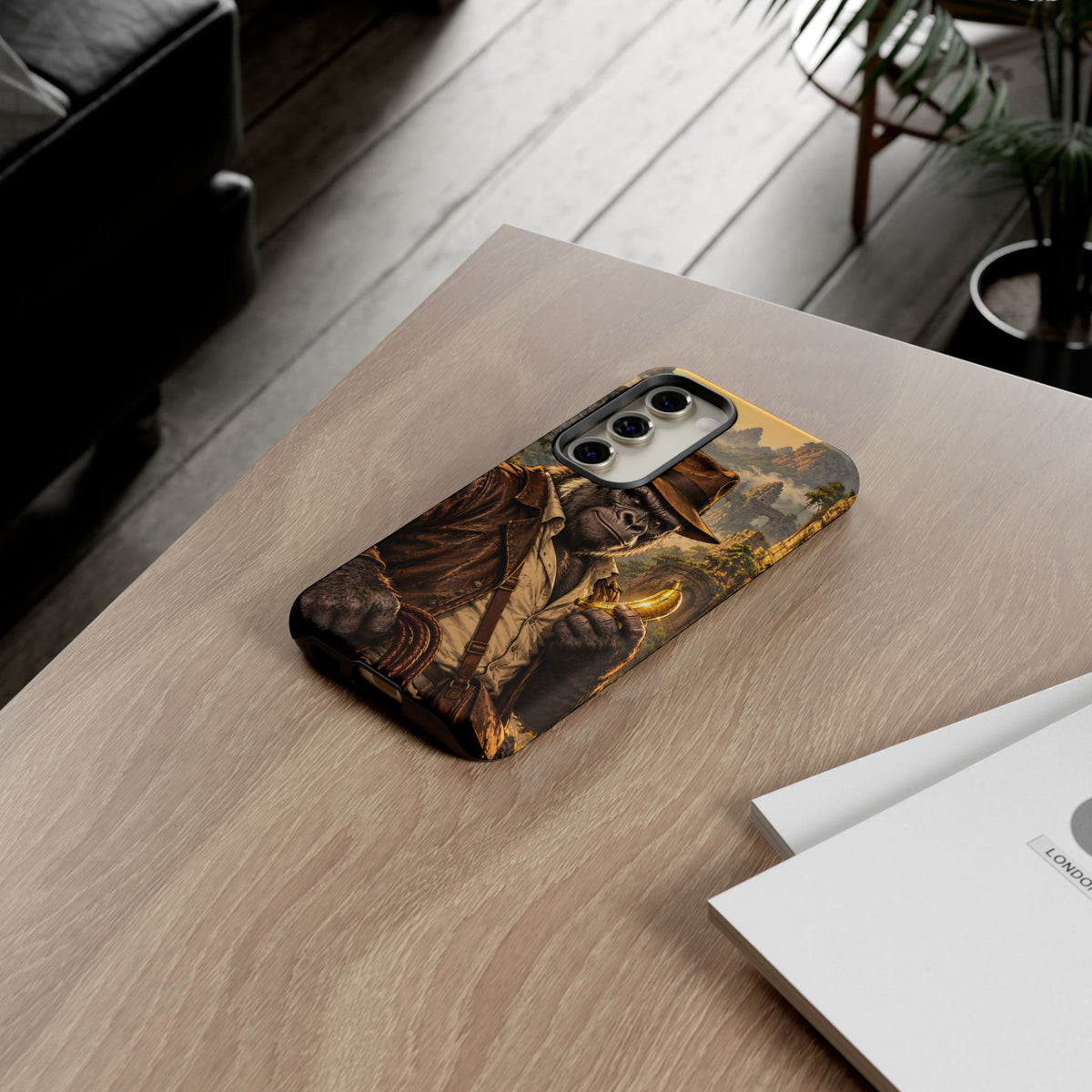 Adventure Gorilla Samsung Galaxy Tough Case | Temple of Bananas