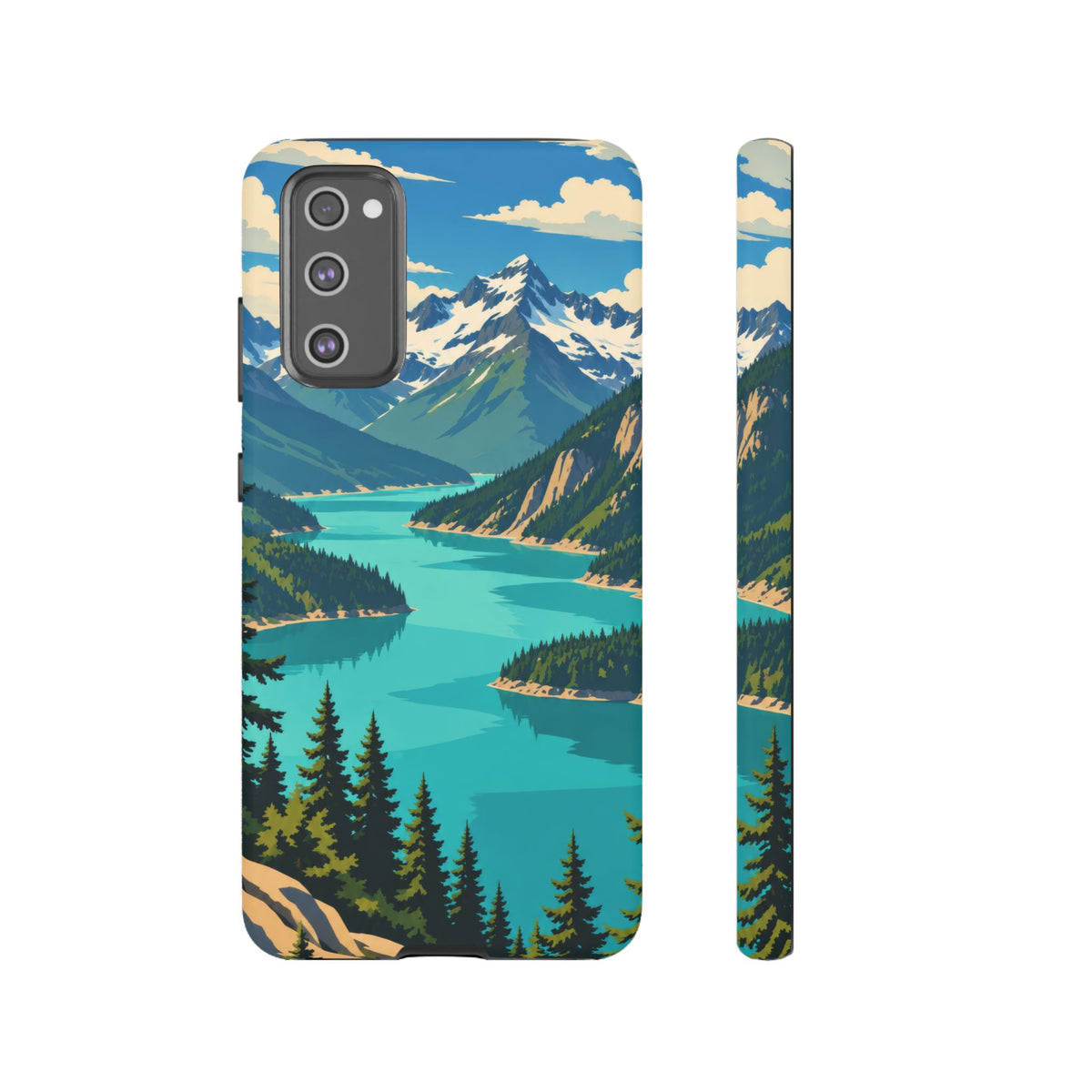 Cascades — Diablo Blue Samsung Galaxy Tough Case