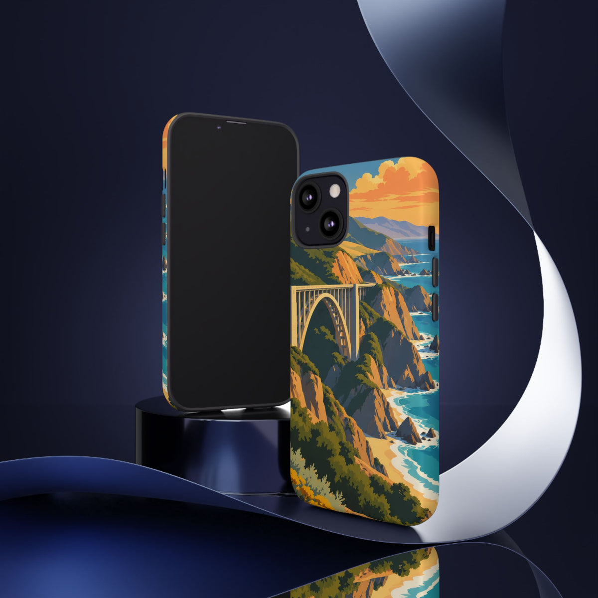 Big Sur — Coastal Arc iPhone Tough Case