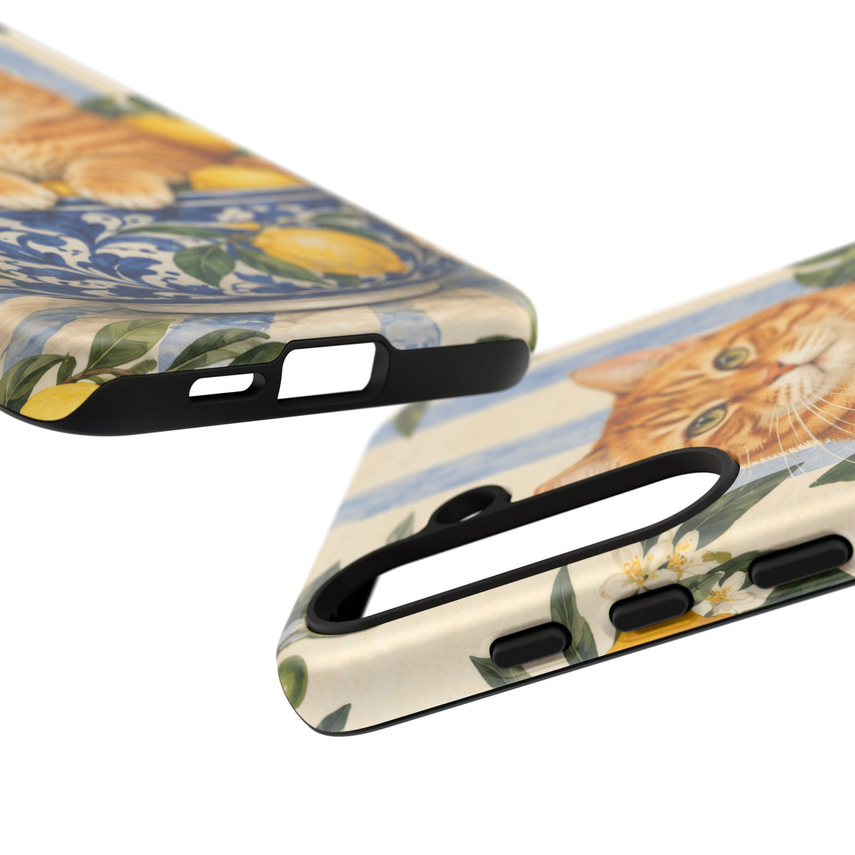 Citrus Inspector Samsung Galaxy Tough Case | ginger cat