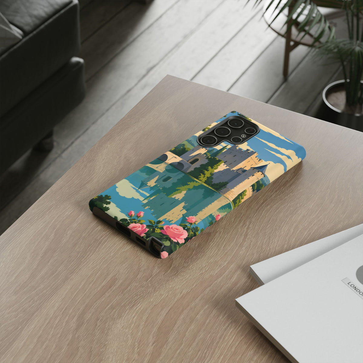 English Castle — Moat and Roses Samsung Galaxy Tough Case